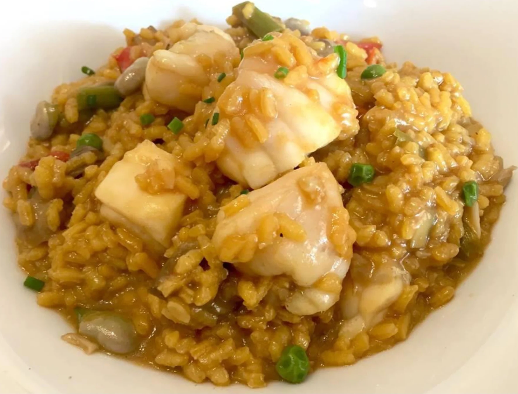 Arroz Meloso con Rape