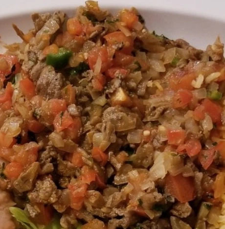 Bistec de Res a la Mexicana 3 Bistec de Res a la Mexicana