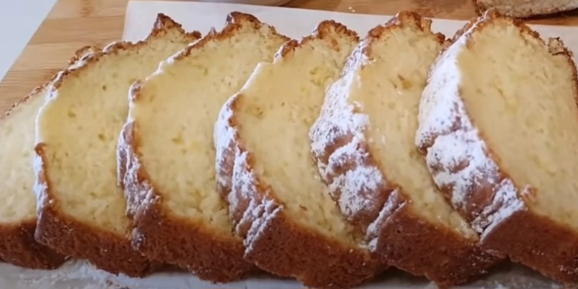 bizcocho de yogur esponjoso