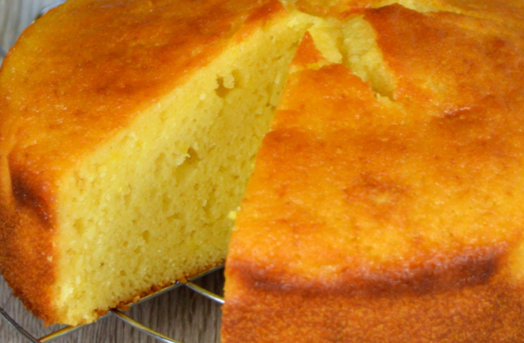 pastel de plátano y kéfir