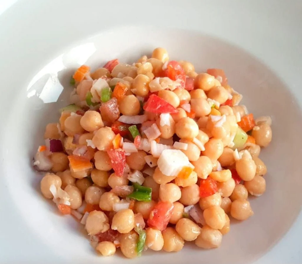 Ensalada de Garbanzos 3 Ensalada de Garbanzos