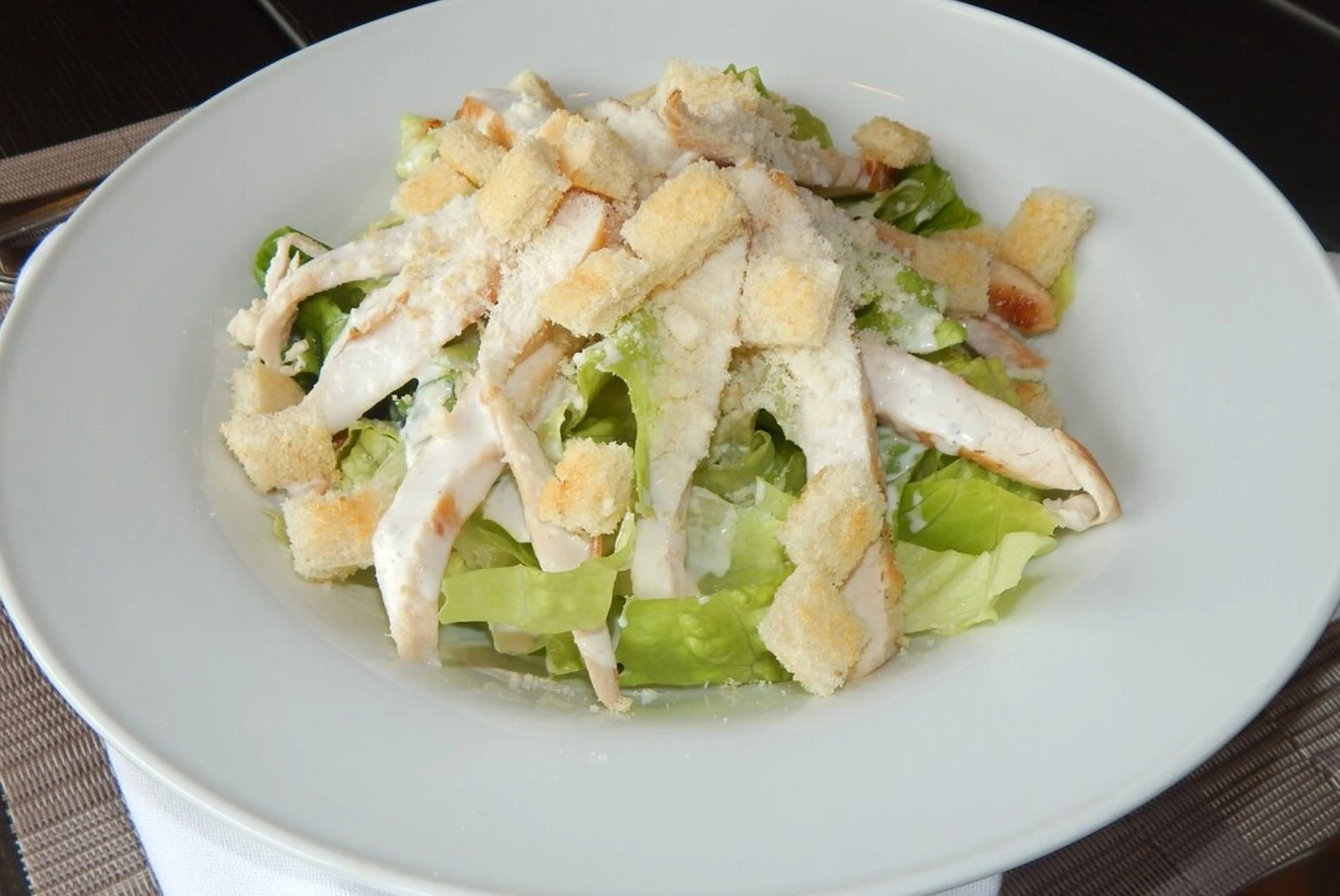 Ensalada Cesar Casera