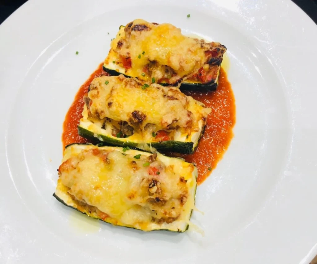 Calabacín Relleno de Atún